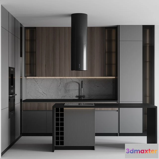 1540745 - kitchen modern-048 3D Max