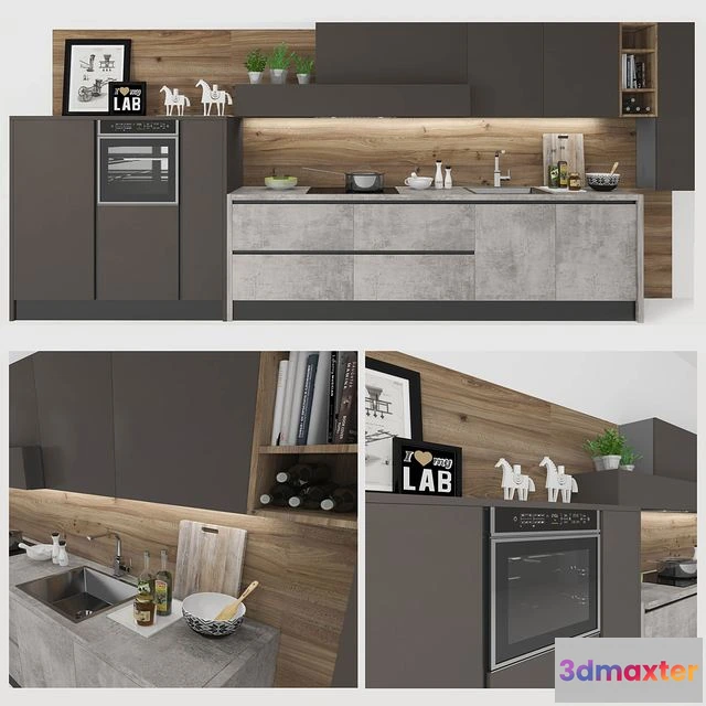 1549163 - Kitchen Arredo-3 Kali5 3D Max