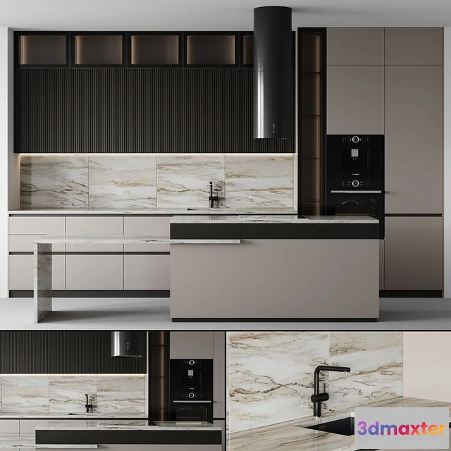 1554273 - Kitchen modern-027 3D Max