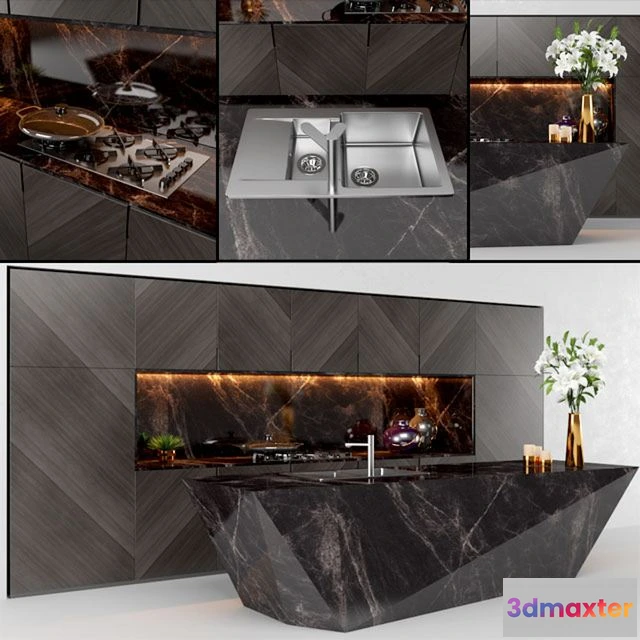 1554279 - Kovinoplastika kitchen 3D Max