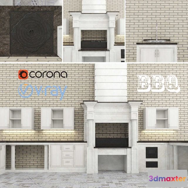 1559101 - Barbecue classic 3D Max