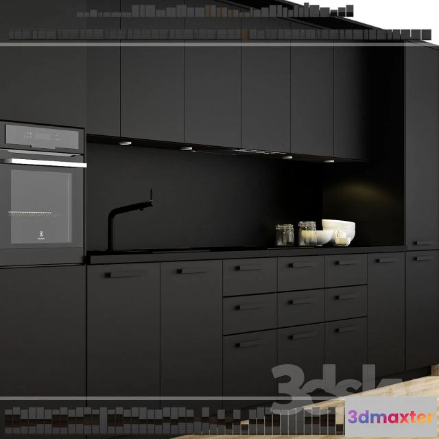 1562117 - Ikea Kitchen Kungsbacka method 3D Max