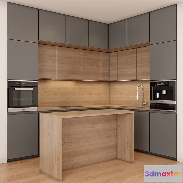 1567324 - Kitchen 06 3D Max