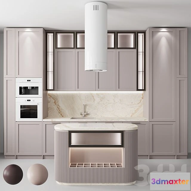 1568928 - Kitchen No. 58 Trio 3D Max