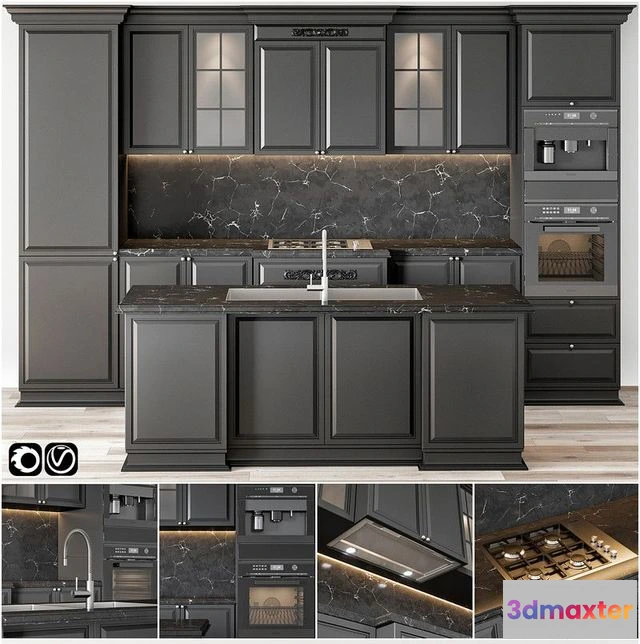 1569014 - Kitchen 02 3D Max
