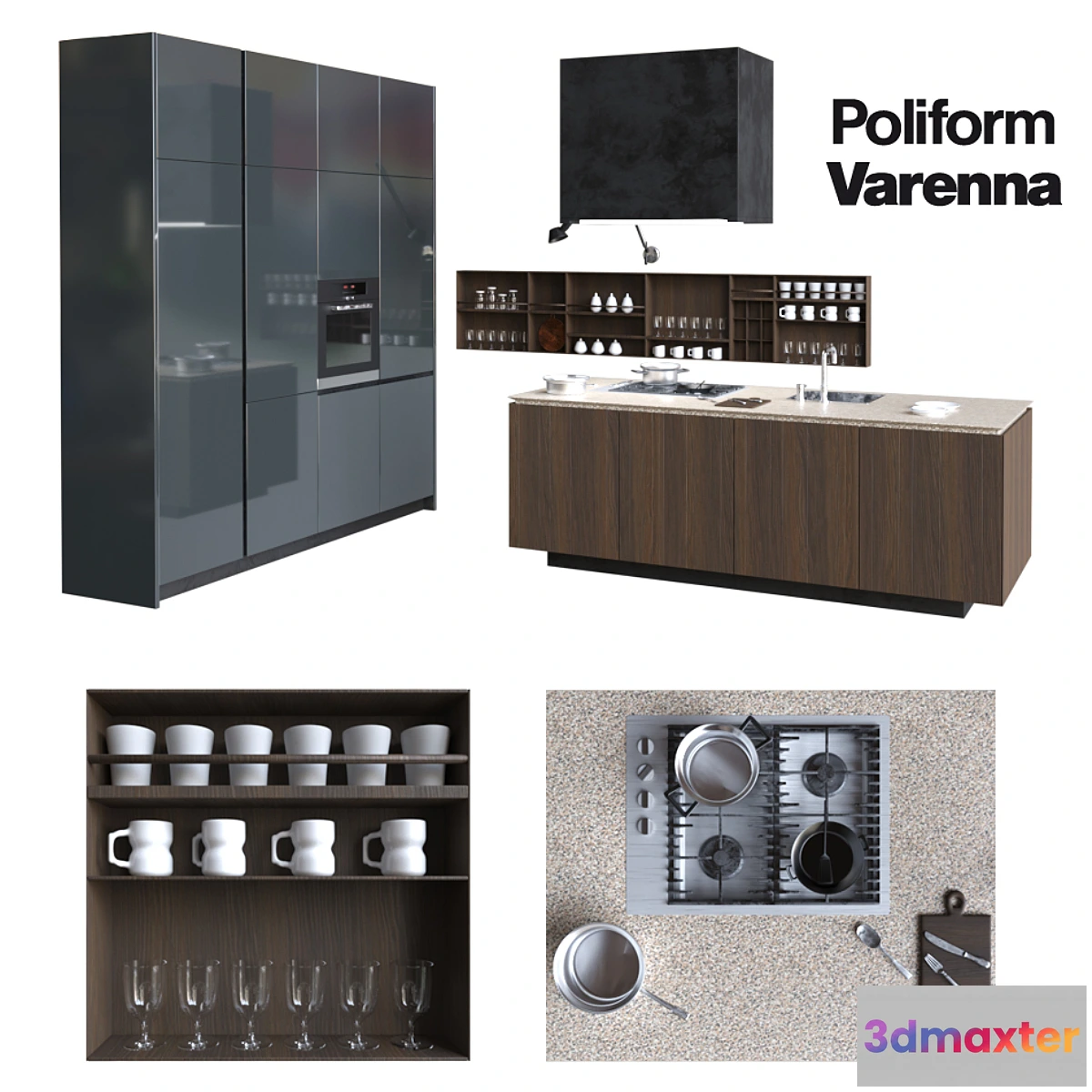 578284 - POLIFORM KITCHEN COLLECTION DESIGN CR & S VARENNA ARTEX 3