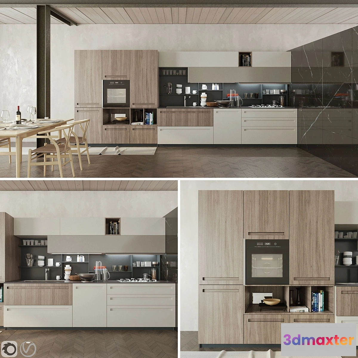 613447 - Kitchen Cucina Mood Stosa