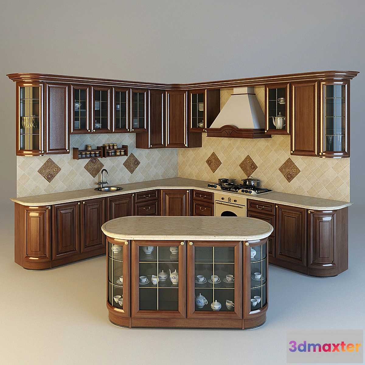 620927 - kitchen with island