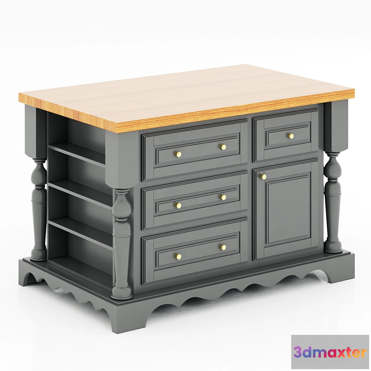 631353 - Lyn Design Kitchen Island