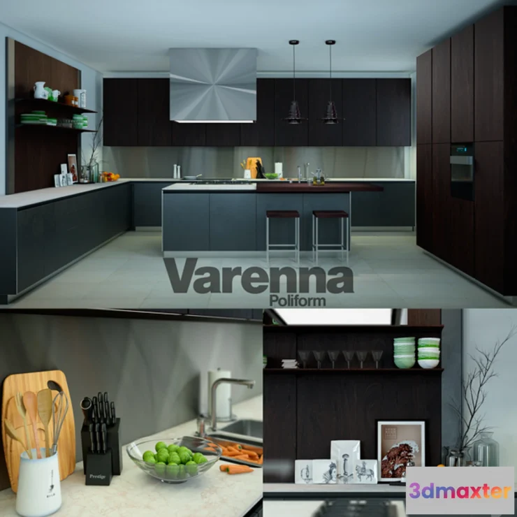 642399 - Varenna Poliform Twelve Kitchen