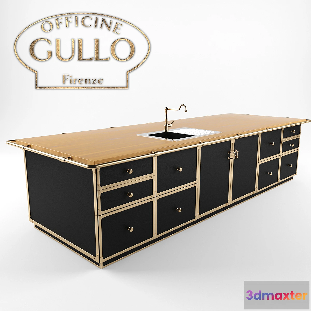 642417 - Kitchen island Officine Gullo - Antiques of the future