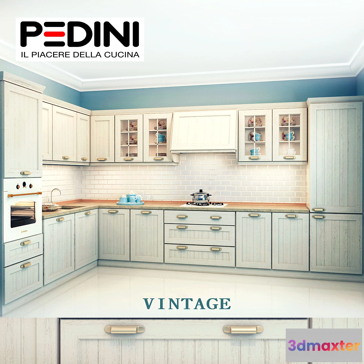 642449 - kitchen Pedini model Vintage