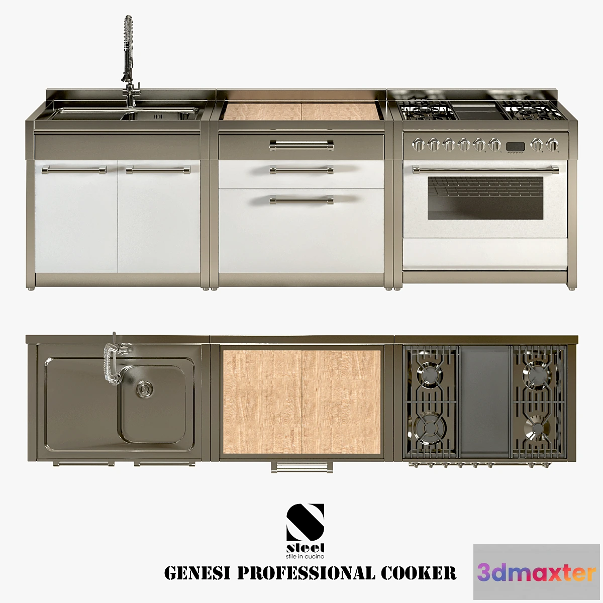 646987 - Kitchen equipment Steel