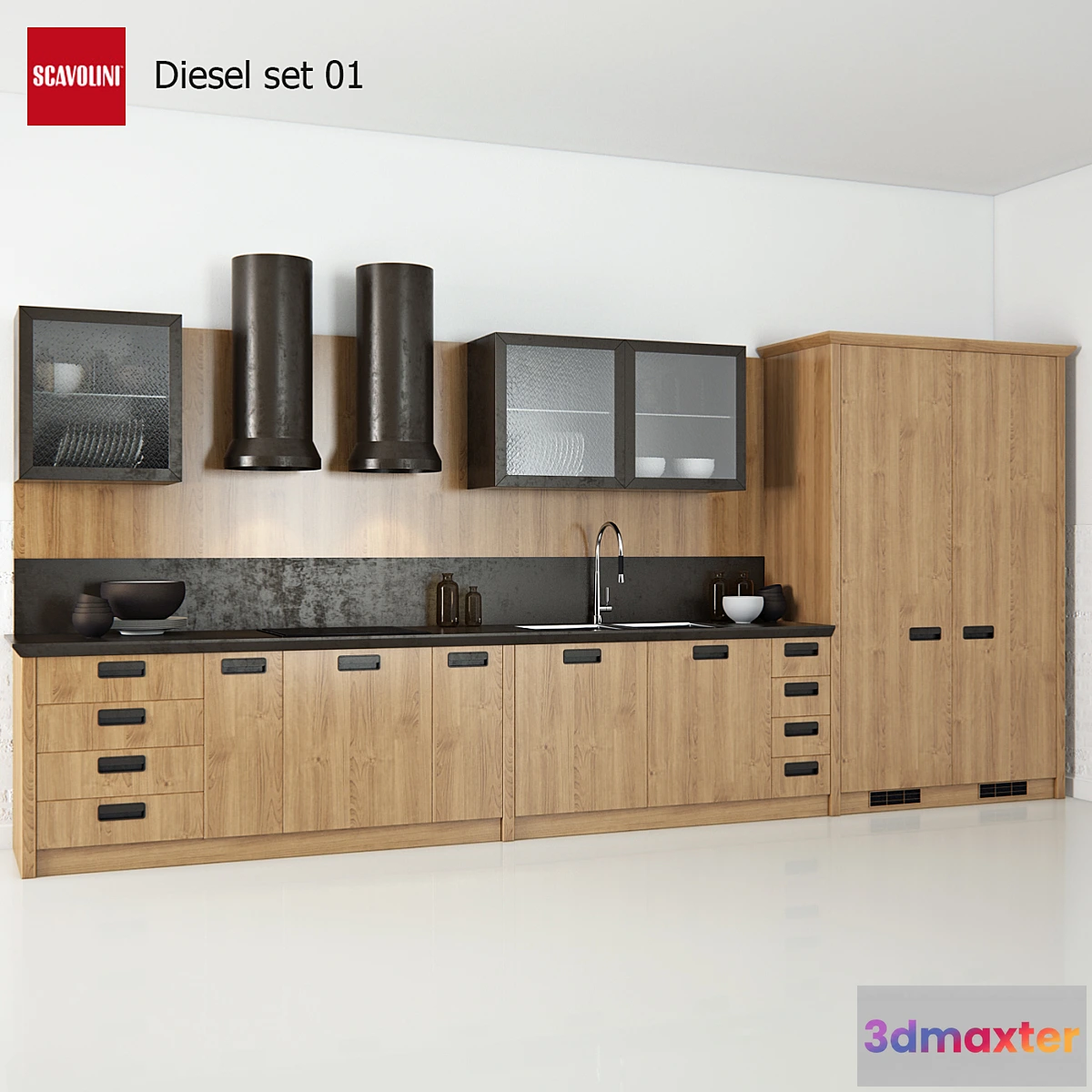 648357 - Kitchen Scavolini Diesel set 01
