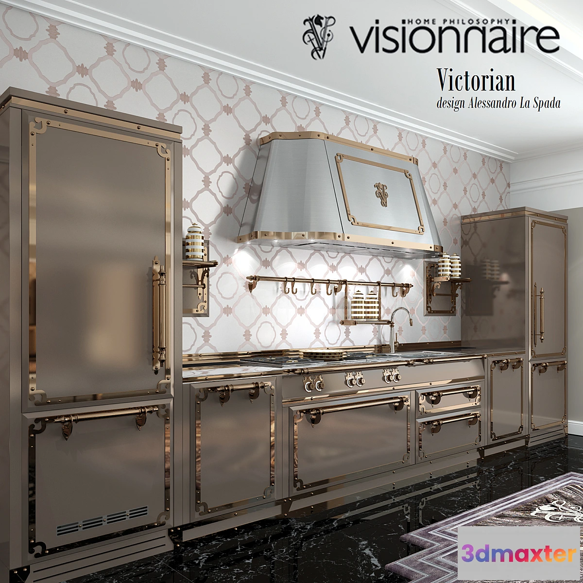 648541 - Visionnaire Victorian Working Area Composition