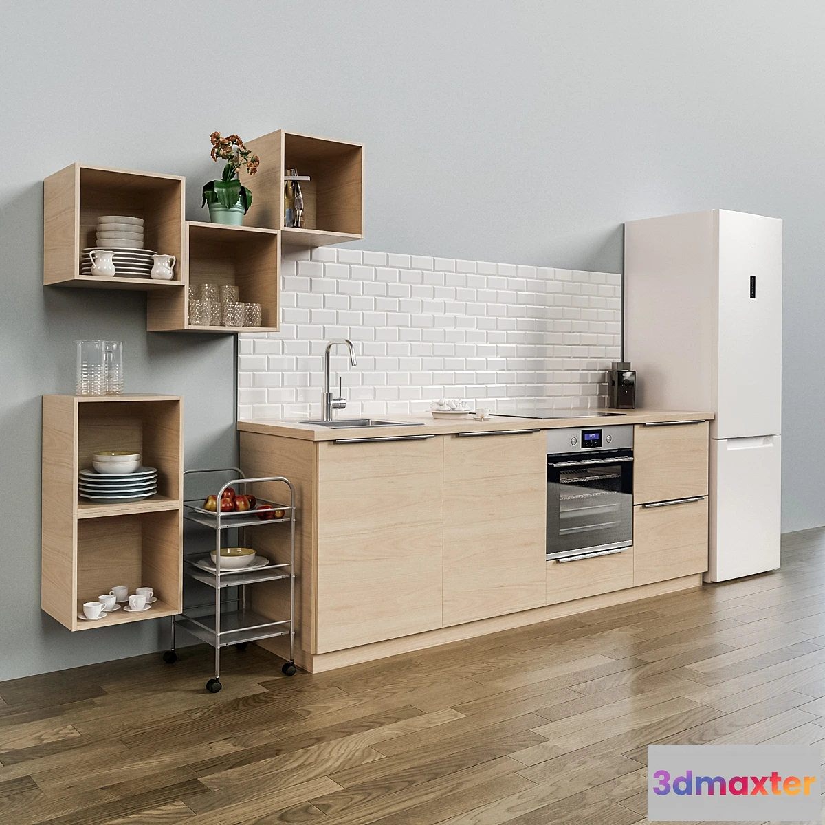 657529 - Kitchen IKEA method with facade ASKERSUND