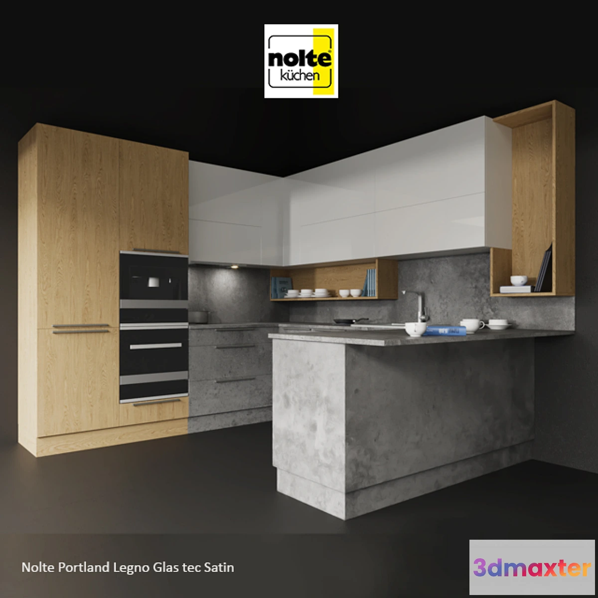 665279 - Nolte Portland Legno Glas tec Satin