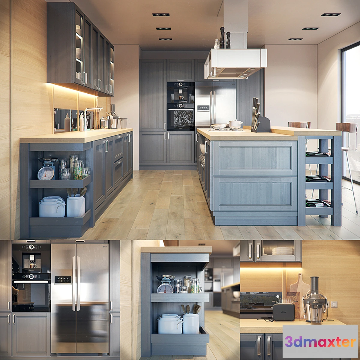 665287 - Kitchen Fortwood factory Call with decor