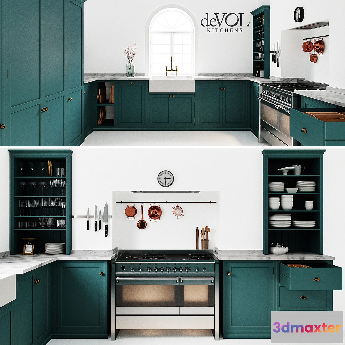 665387 - Kitchen Devol Shaker Kitchen