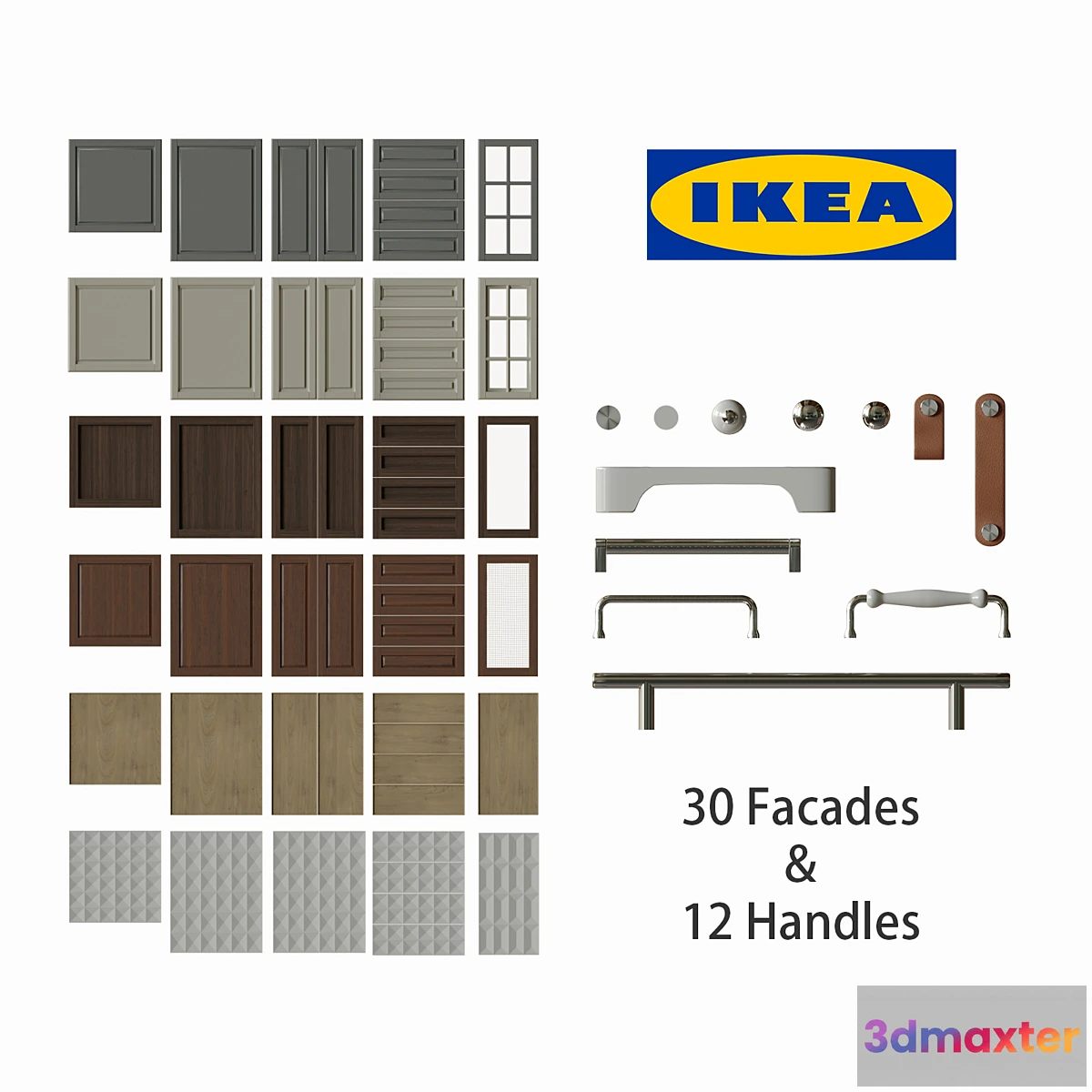 665389 - Facades and handles IKEA