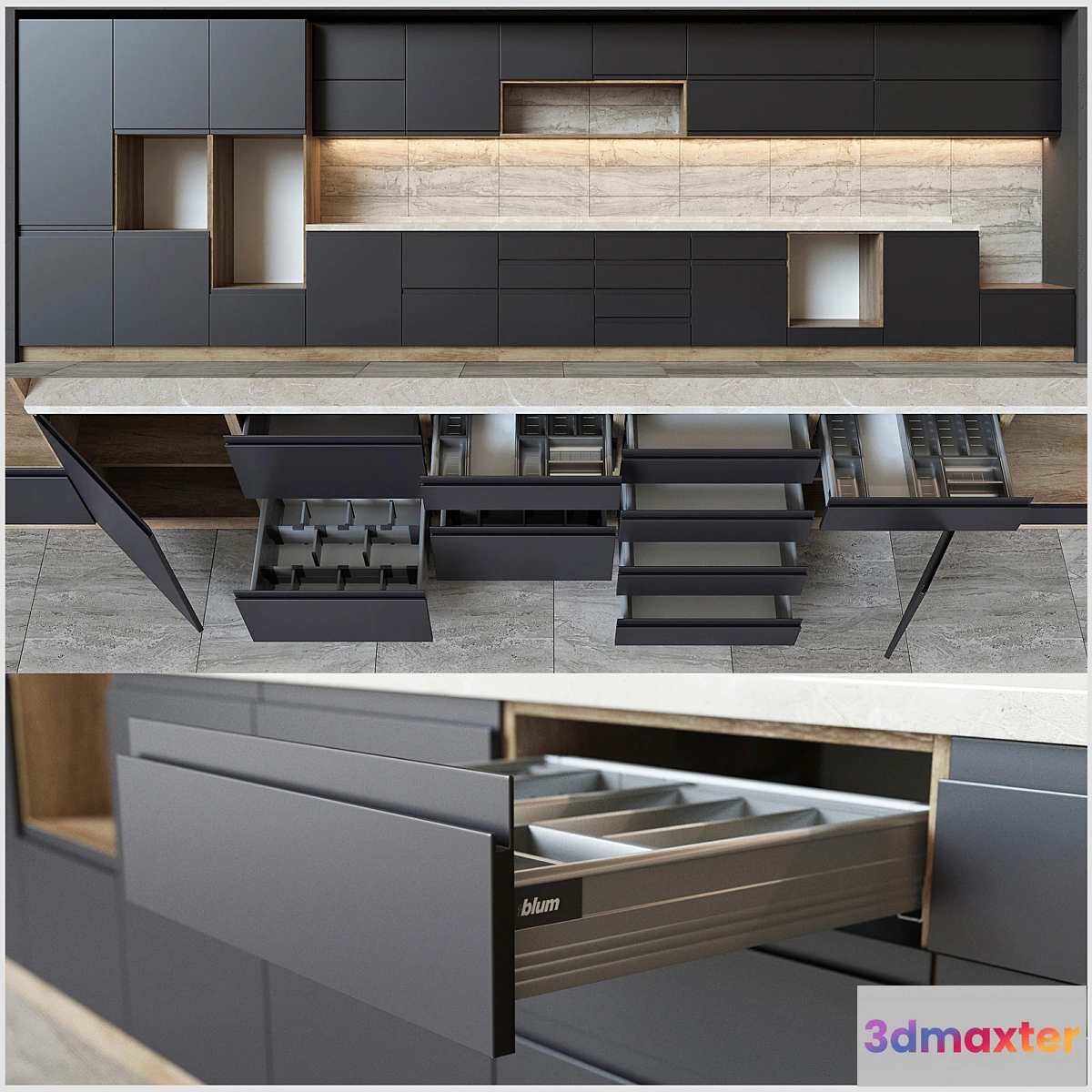 669543 - Kitchen units with accessories Blum - No.2