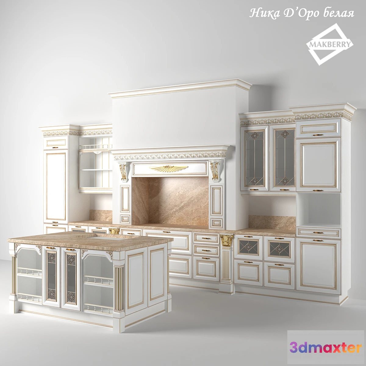 669581 - Kitchen Nick D’Oro White.