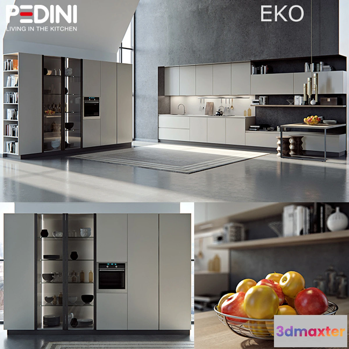 669721 - Kitchen Pedini Eko set2 (v-ray) - No.2