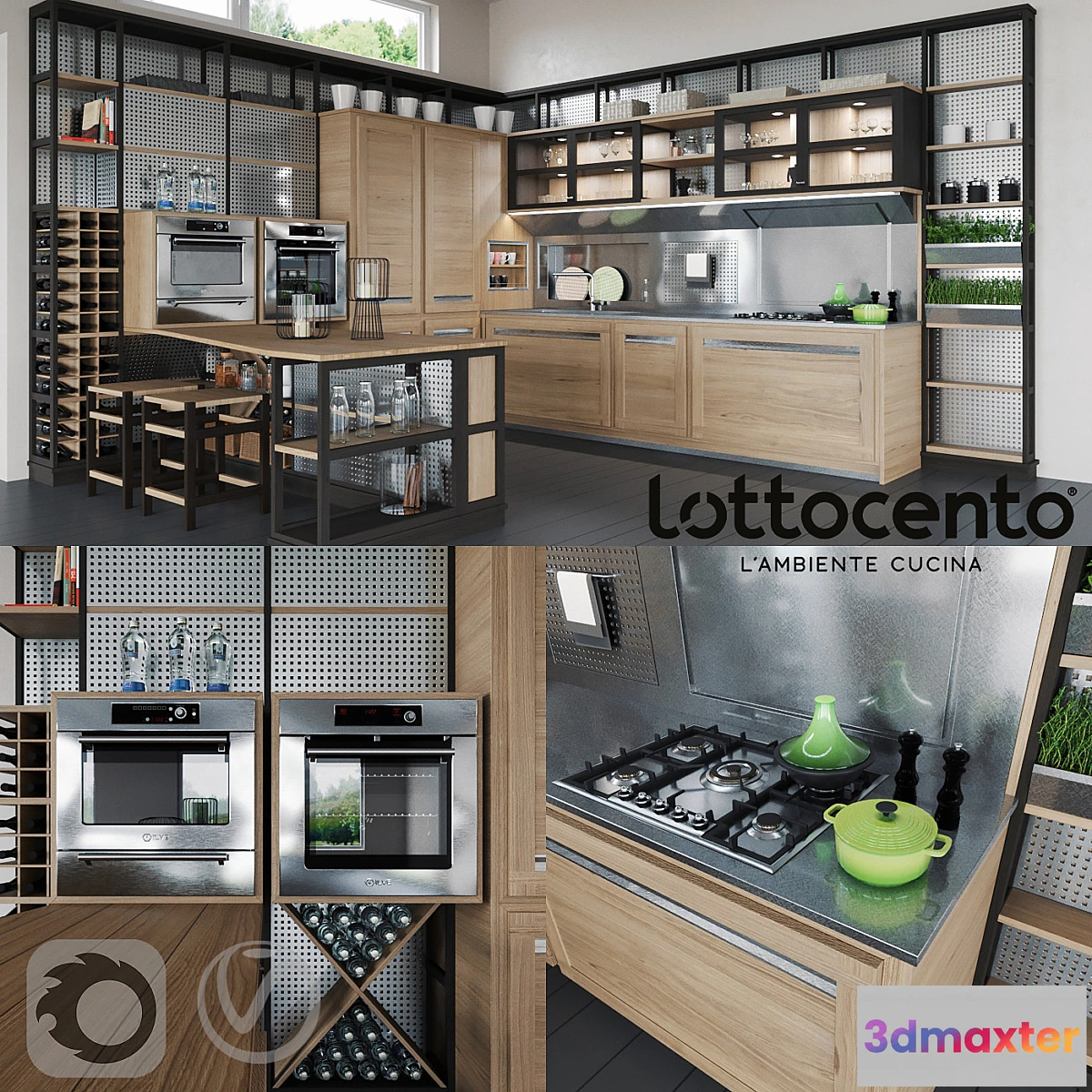 669809 - Roveretto kitchen by L’Ottocento - No.2