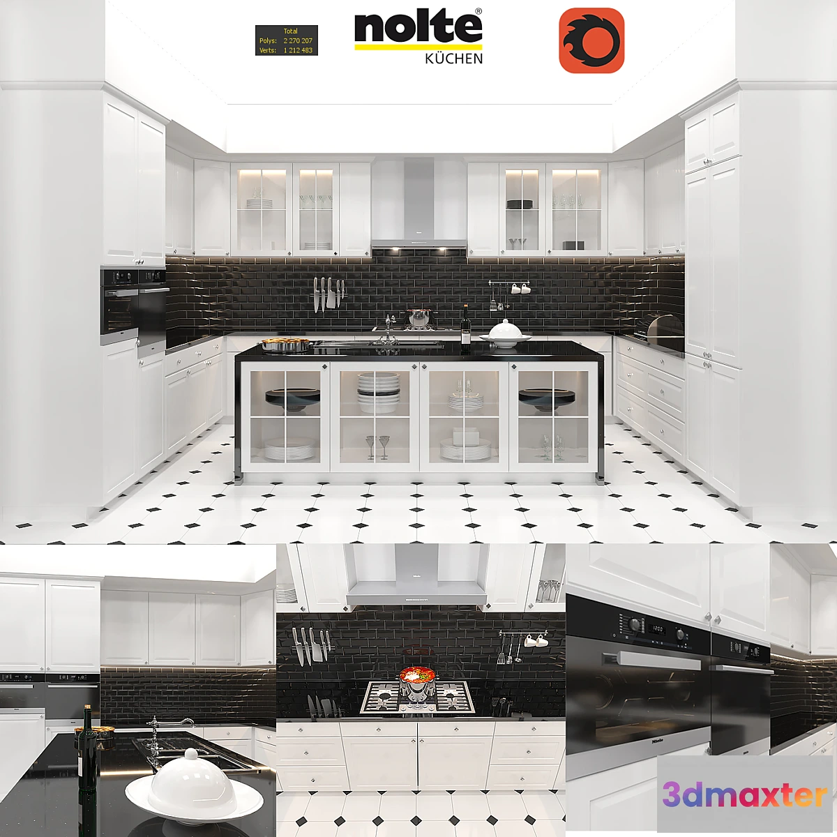 669825 - Nolte Elegance with appliances and accessories