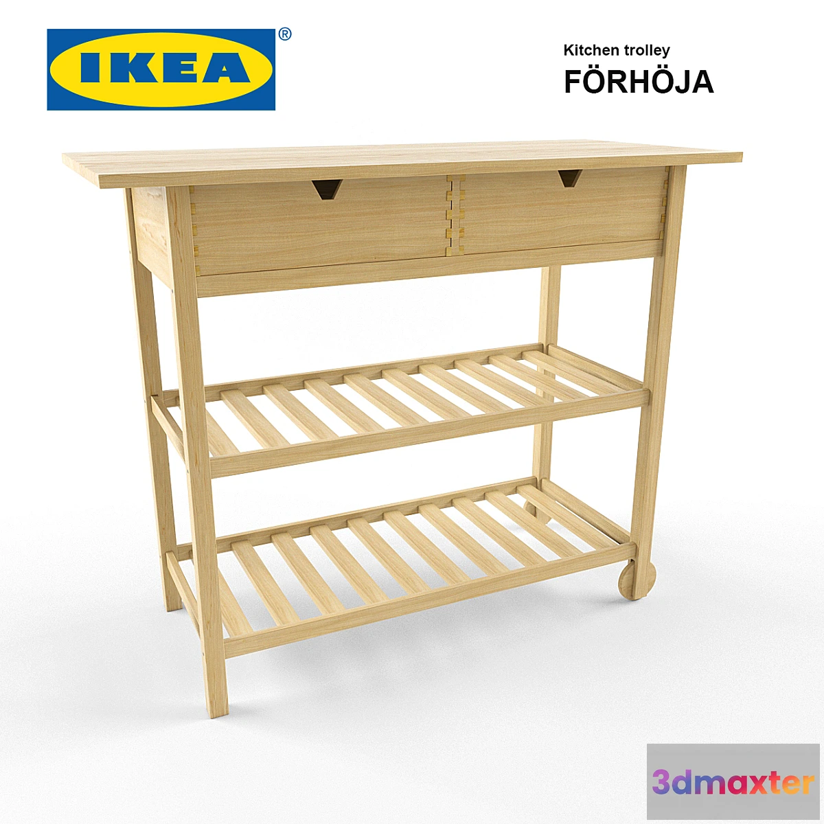 670487 - Ikea Kitchen Trolley - Förhöja