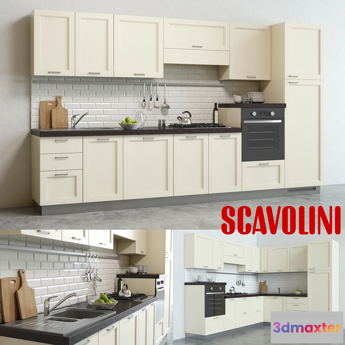 674513 - Scavolini Colony Kitchen