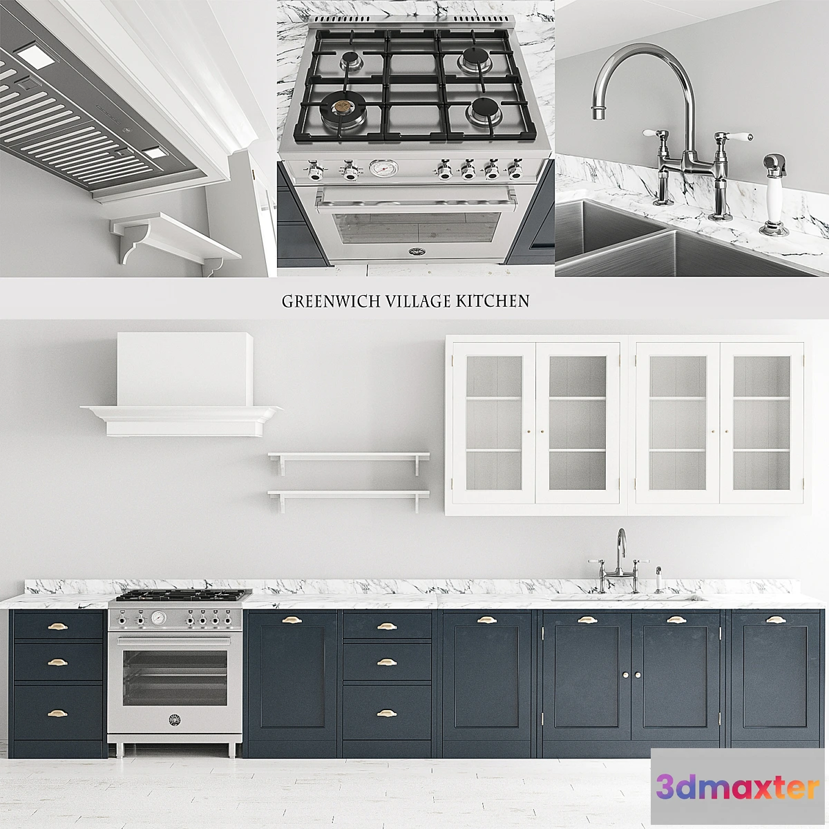 685086 - Greenwich Village Kitchen by Plain English