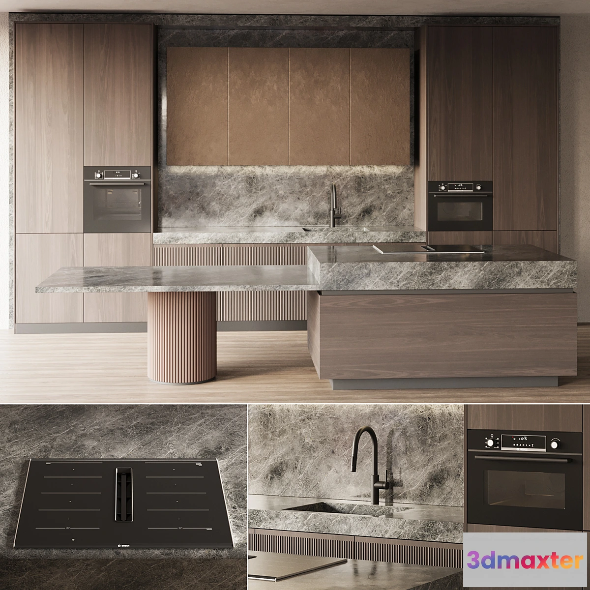 685108 - Modern style kitchen with island Kitchen 05