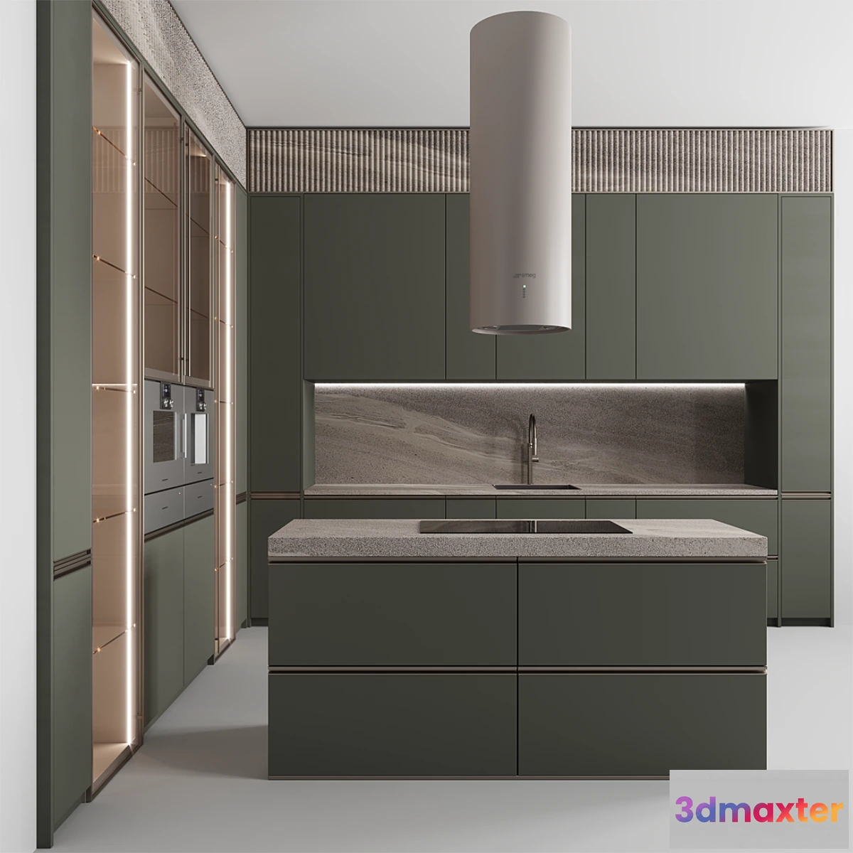 712276 - Kitchen №94 “Military Olive”