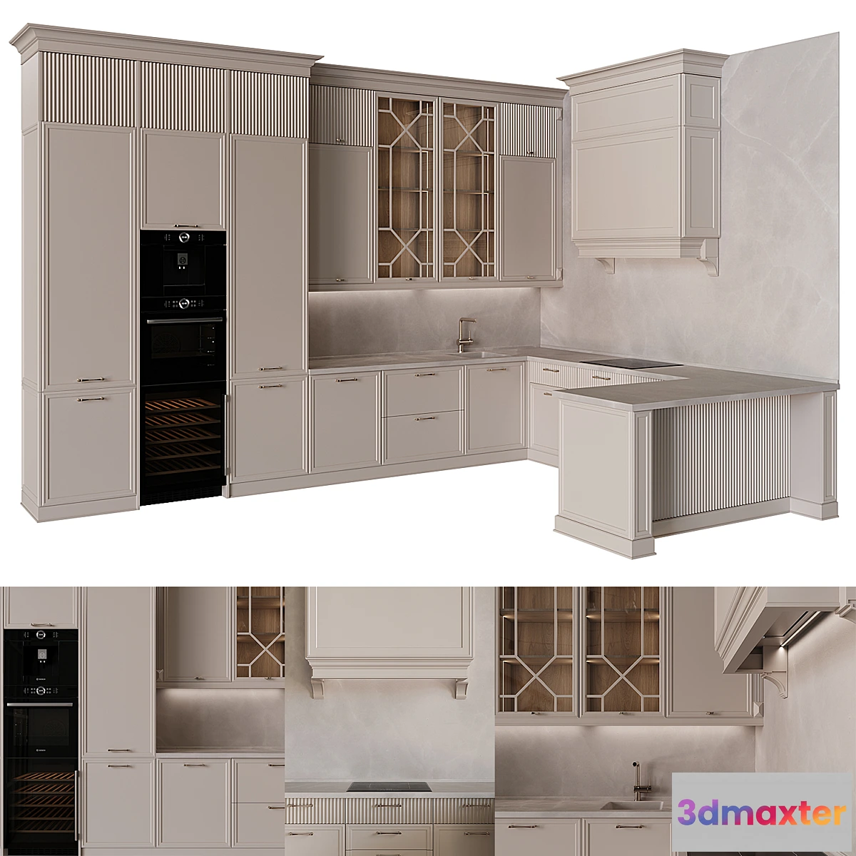 712286 - Neoclassical kitchen 34