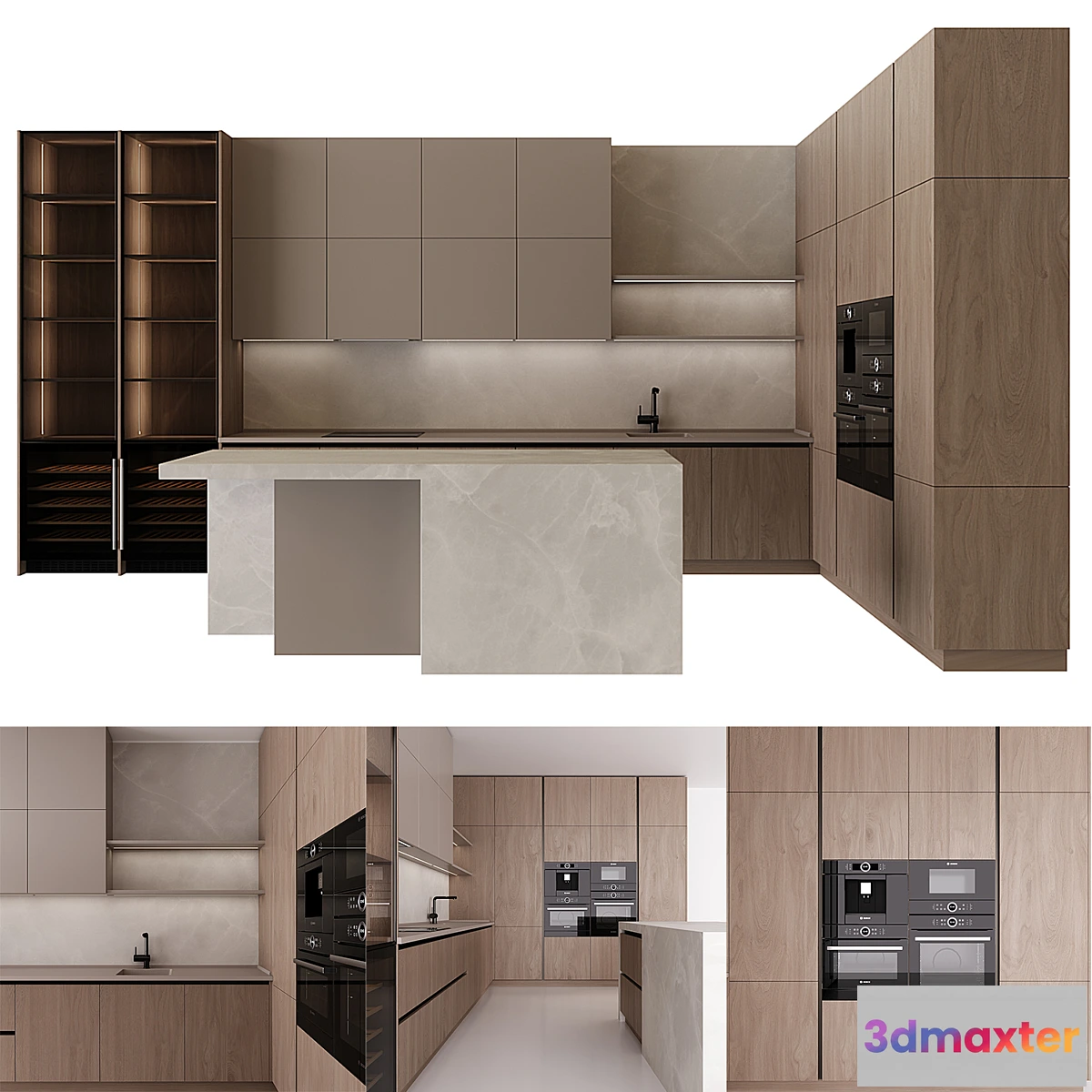712290 - Kitchen in modern style 34