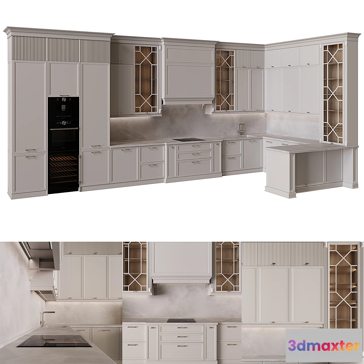 712306 - Neoclassical kitchen 32