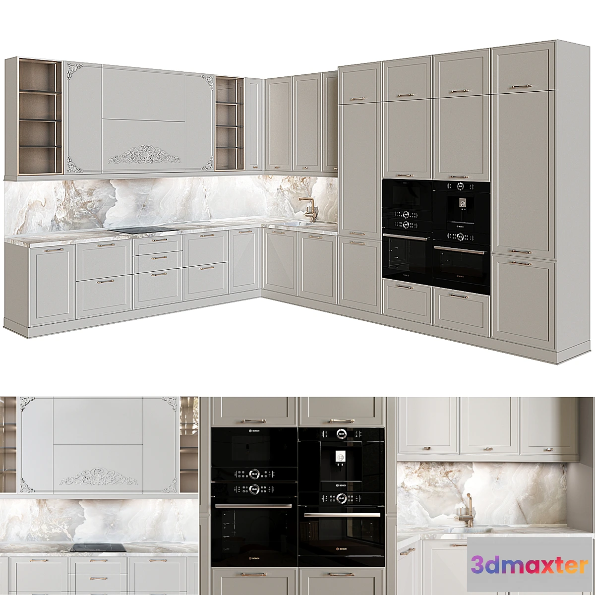 712366 - Neoclassical kitchen 13