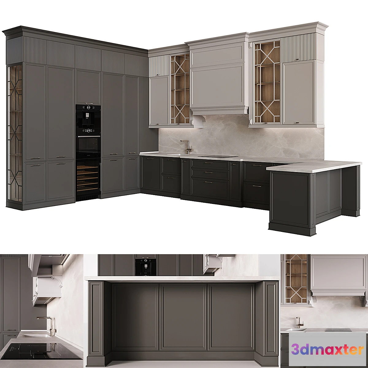 774743 - Neoclassical kitchen 28