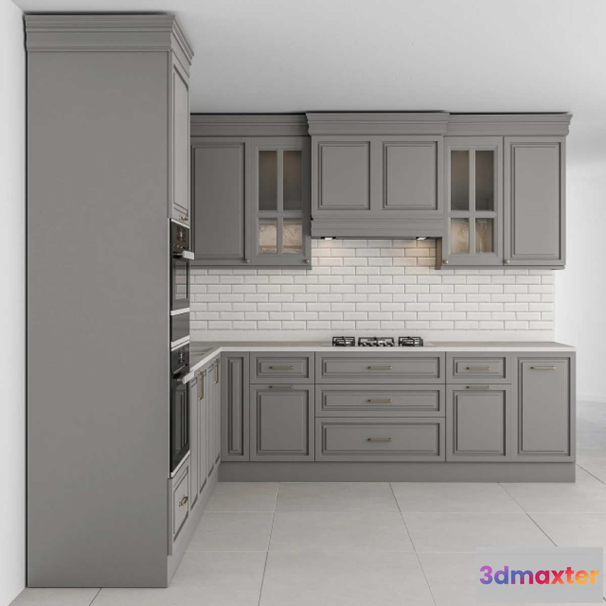 774849 - Kitchen Neo Classic Gray - Set 42