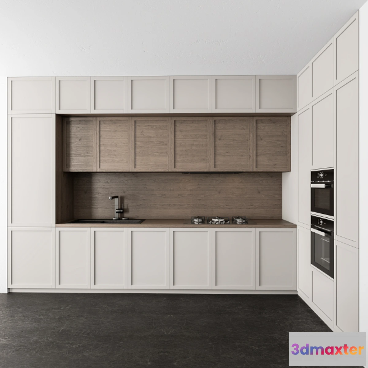 775009 - Kitchen Neo Classic - White and Wood 31