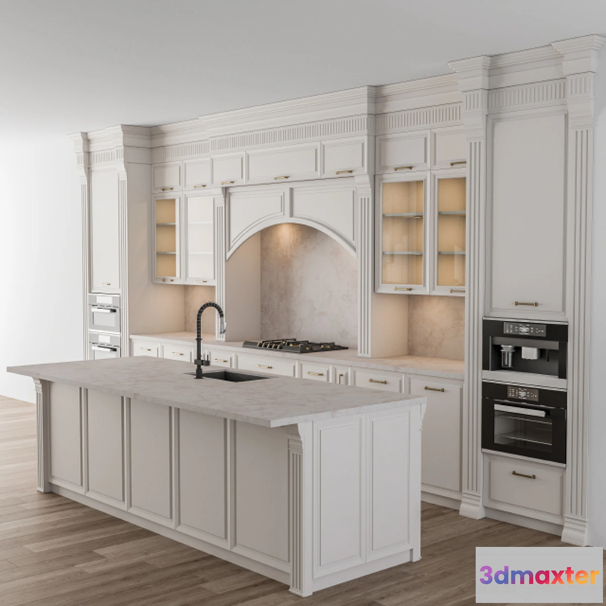 775311 - Kitchen Neo Classic White - Set 47 - No.2