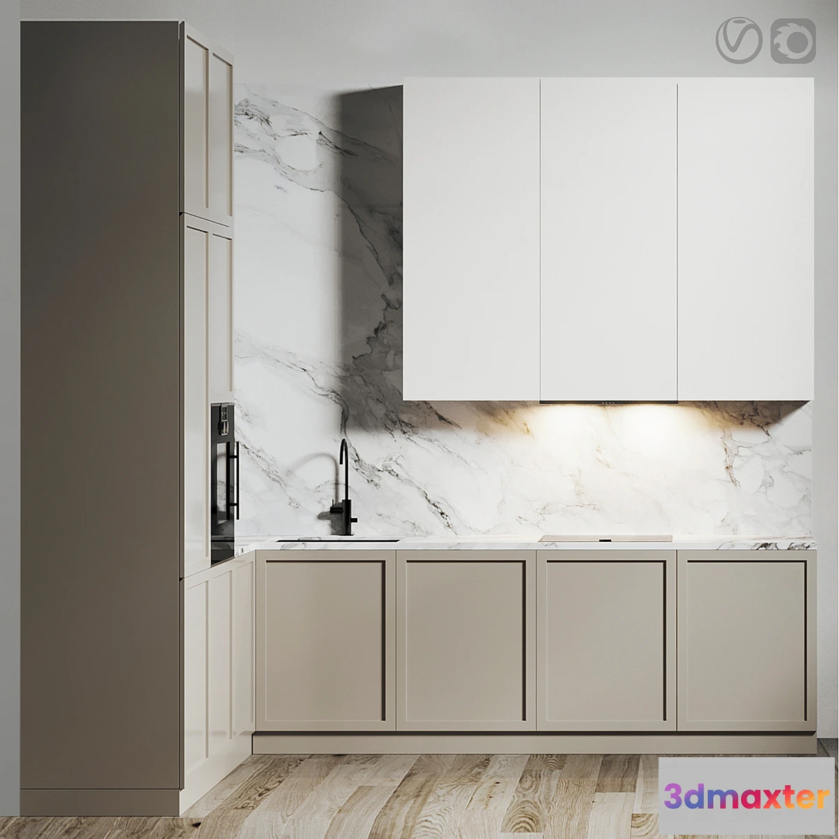 775439 - Kitchen 045 300x240x290H