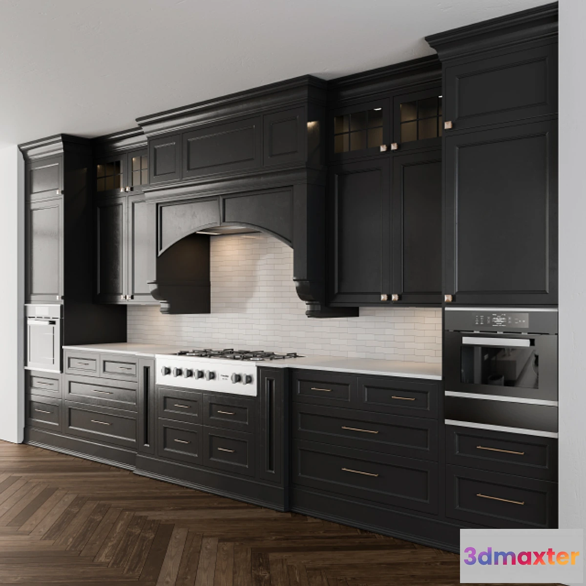 775531 - Classic kitchen dark