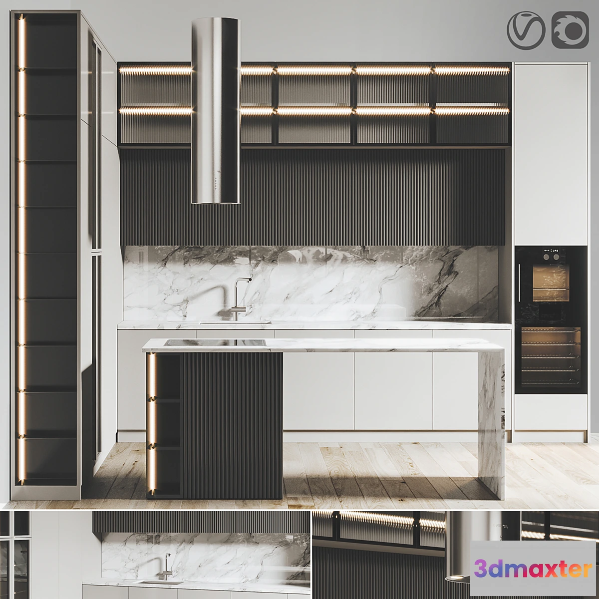 787400 - Kitchen 057 400x320x290H