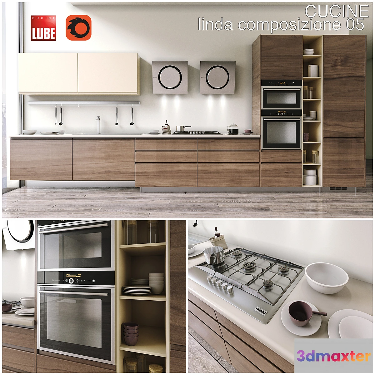 788702 - Kitchen CUCINE LUBE linda - No.2