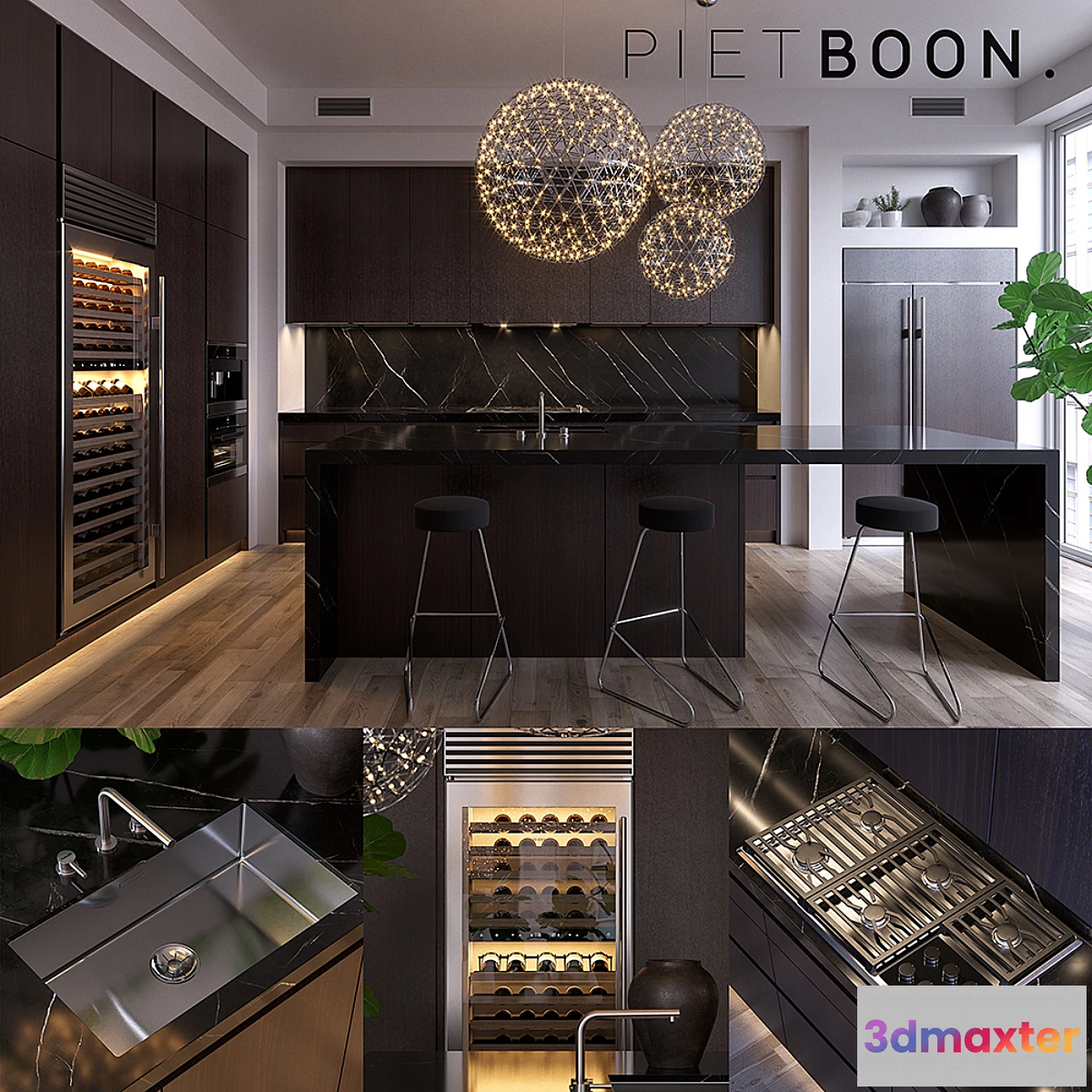 815512 - Kitchen Piet Boon SIGNATURE 2 (vray GGX corona PBR) - No.2