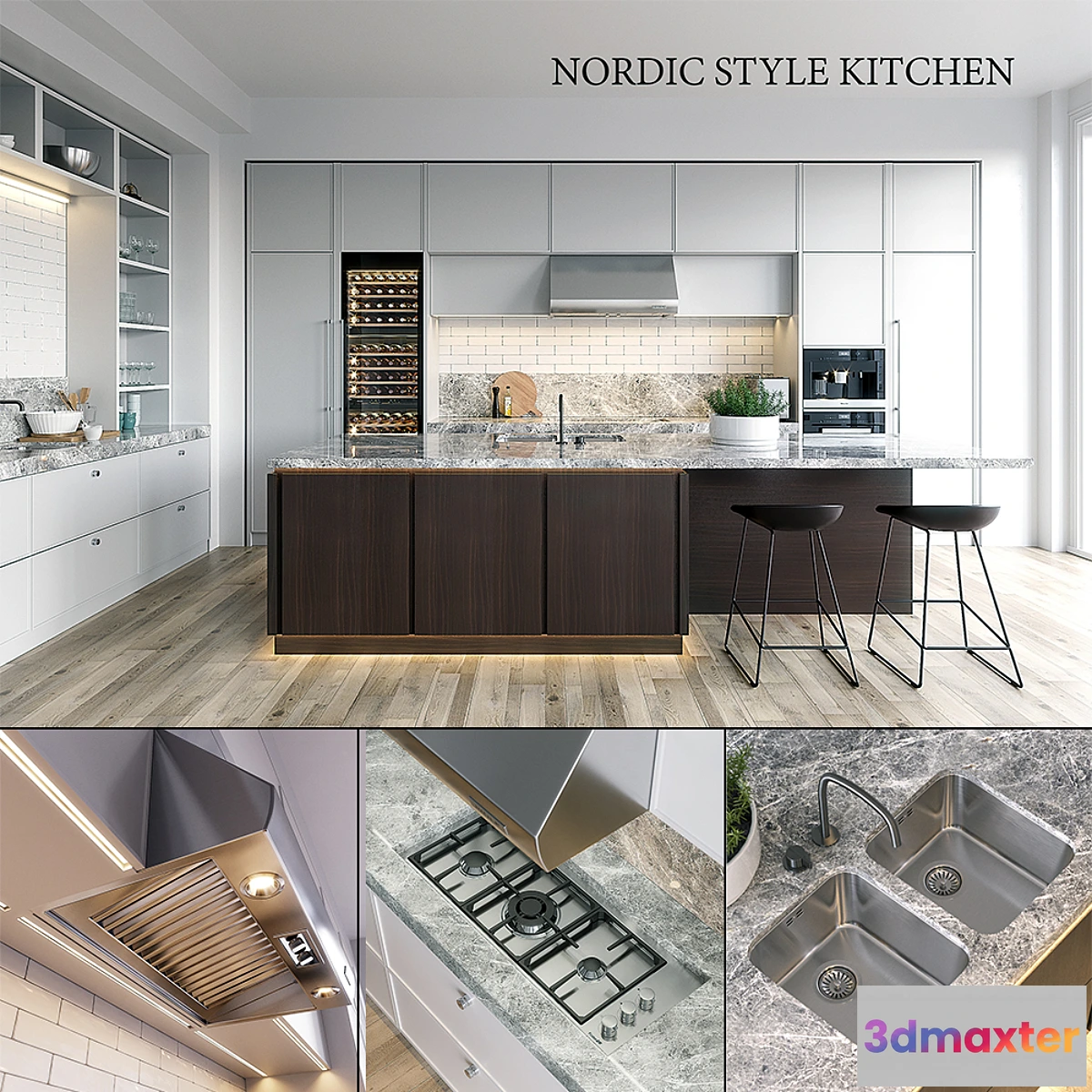 815516 - Kitchen NOLTE Carisma (vray GGX corona PBR)