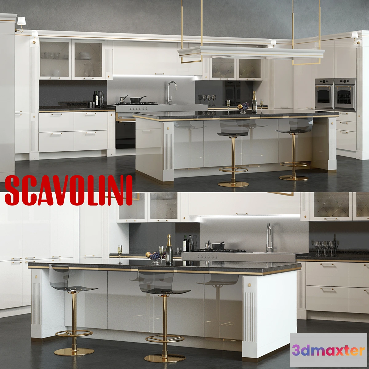 904414 - Scavolini Baccarat Kitchen White - No.2
