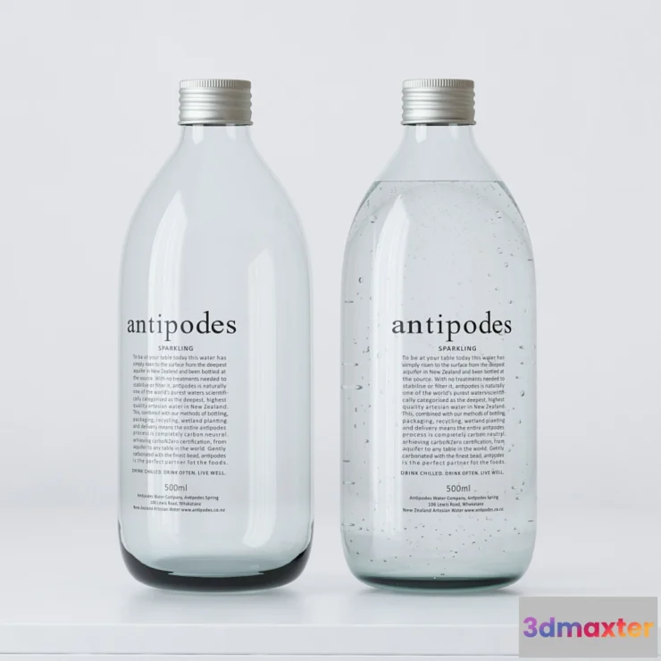 1272270 - antipodes bottle 3D Max